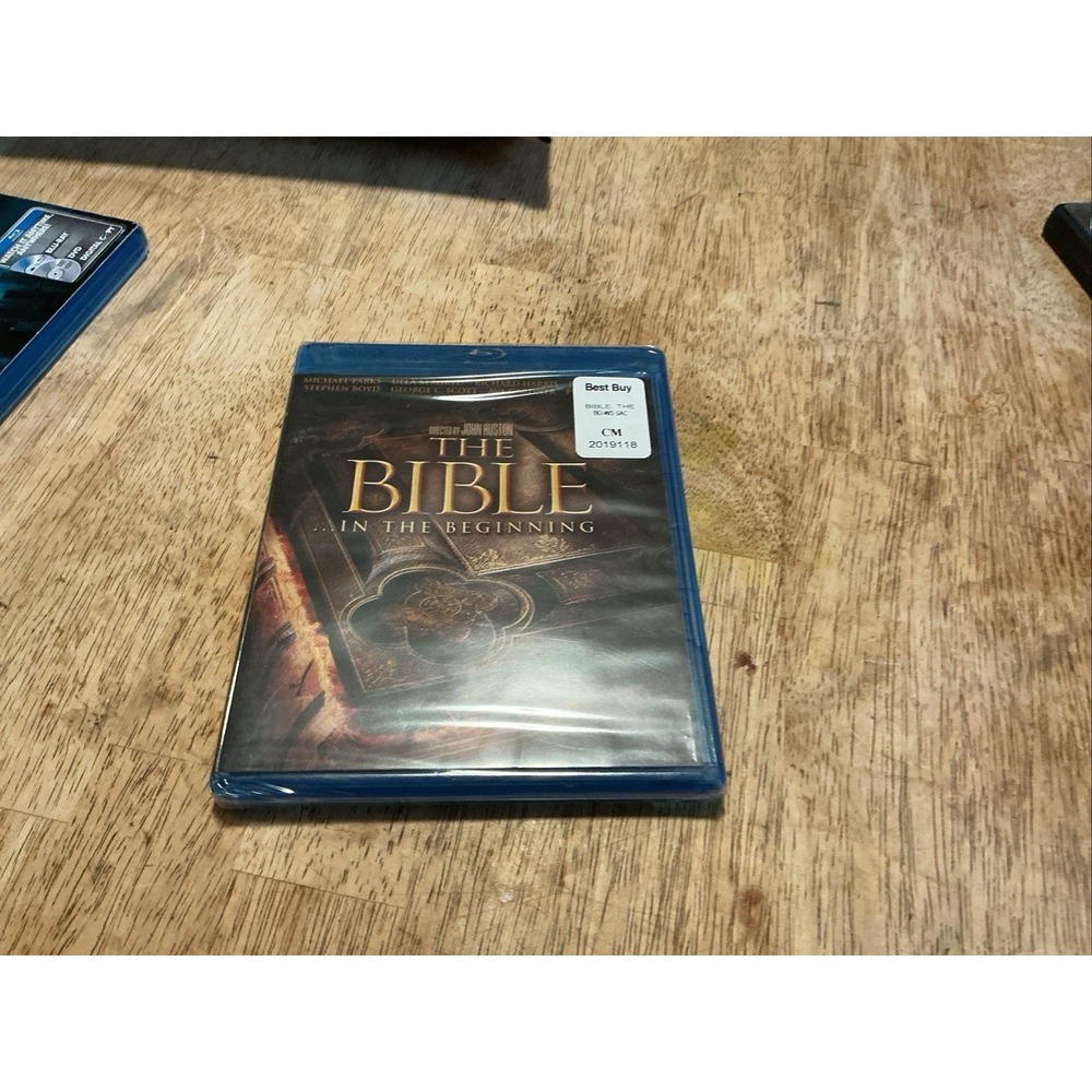The Bible In The Beginning Blu-ray Movie Religious George C. Scott Sealed 1966